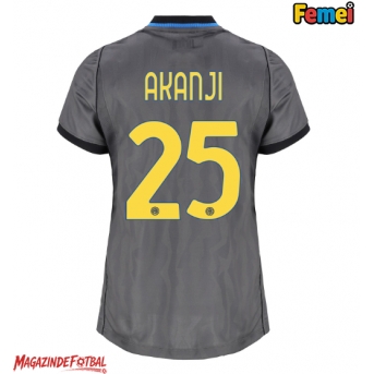 Inter Milan Manuel Akanji #25 Tricou Fotbal Replică 2026-27 Femei Treilea